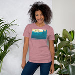 Humphreys Peak Chairlift Short-Sleeve Ladies T-Shirt