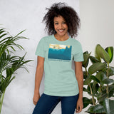 Humphreys Peak Chairlift Short-Sleeve Ladies T-Shirt