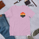 Sunset Pocket Logo Men's T-Shirt